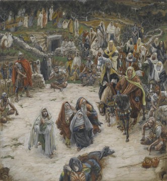  Jacques Oil Painting - What Our Saviour Saw from the Cross James Jacques Joseph Tissot